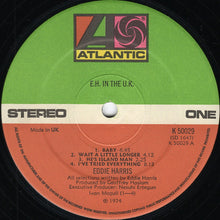 Load image into Gallery viewer, Eddie Harris : E.H. In The U.K. (LP, Album)
