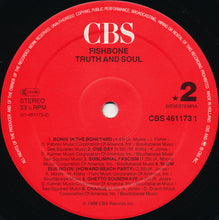 Load image into Gallery viewer, Fishbone : Truth And Soul (LP, Album)
