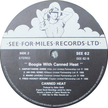 Load image into Gallery viewer, Canned Heat : Boogie With Canned Heat (LP, Album, RE)
