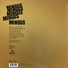 Load image into Gallery viewer, Charles Mingus : Mingus Mingus Mingus Mingus Mingus (LP, Album, RE, 180)
