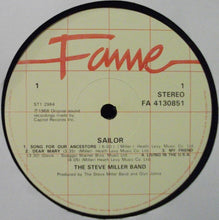 Load image into Gallery viewer, The Steve Miller Band* : Sailor (LP, Album, RE)
