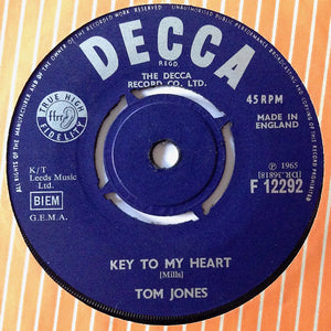 Tom Jones : Thunderball (7", Single, Pus)