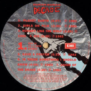 Duran Duran : Decade (LP, Comp)