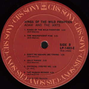 Adam And The Ants : Kings Of The Wild Frontier (LP, Album)