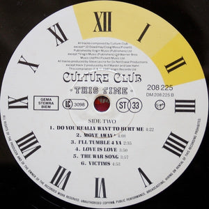 Culture Club : This Time - Culture Club : The First Four Years (LP, Comp)