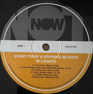 Sonny Terry & Brownie McGhee : In London (LP, Album, RE)