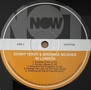 Sonny Terry & Brownie McGhee : In London (LP, Album, RE)
