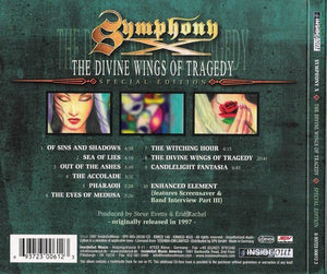 Symphony X : The Divine Wings Of Tragedy (CD, Album, Enh, RE, S/Edition, Dig)
