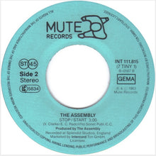 Load image into Gallery viewer, The Assembly : Never Never (7", Single, Red)
