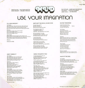 Mud : Use Your Imagination (LP, Album)