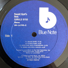 Load image into Gallery viewer, Donald Byrd : Donald Byrd's Best (LP, Comp, All)
