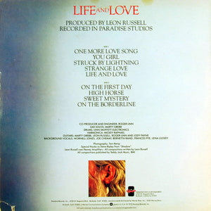 Leon Russell : Life And Love (LP, Album, Jac)