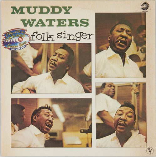 Muddy Waters : Folk Singer (LP, Album, RE)