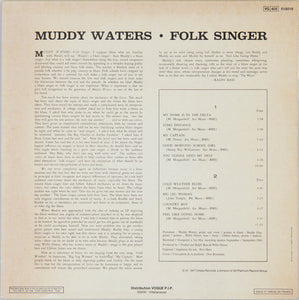 Muddy Waters : Folk Singer (LP, Album, RE)