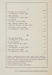 Muddy Waters : Folk Singer (LP, Album, RE)