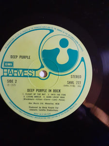 Deep Purple : Deep Purple In Rock (LP, Album, RP, Tra)
