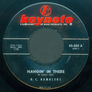 D.C. Ramblers : Hangin' In There / Steppin' In There (7")