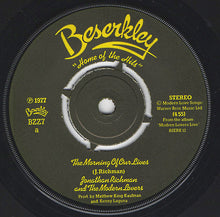 Load image into Gallery viewer, Jonathan Richman And The Modern Lovers* : The Morning Of Our Lives (7", Single, Yel)
