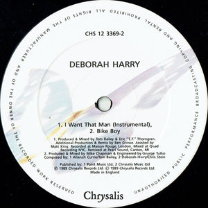 Deborah Harry : I Want That Man (12", Single)