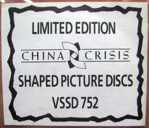 China Crisis : Black Man Ray (2x7", Shape, Pic)