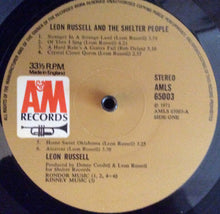 Load image into Gallery viewer, Leon Russell : Leon Russell And The Shelter People (LP, Album)
