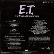 Load image into Gallery viewer, John Williams (4) : E.T. The Extra-Terrestrial (Music From The Original Motion Picture Soundtrack) (LP, Album)
