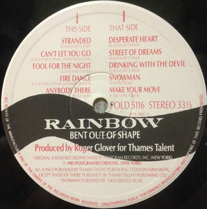 Rainbow : Bent Out Of Shape (LP, Album)