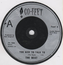 Load image into Gallery viewer, The Beat (2) : Too Nice To Talk To (7&quot;, Single, Sil)
