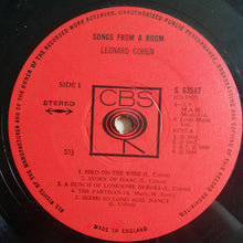 Load image into Gallery viewer, Leonard Cohen : Songs From A Room (LP, Album, RE)
