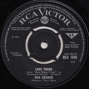 Ron Grainer : Love Theme (7", Single)