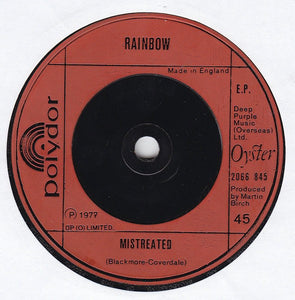 Rainbow : Live (7", EP)