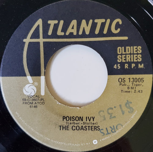 The Coasters : Poison Ivy / Idol With The Golden Head (7