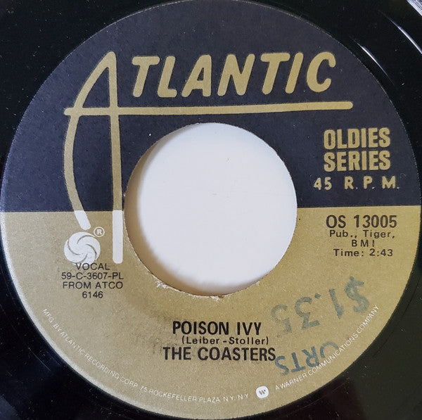 The Coasters : Poison Ivy / Idol With The Golden Head (7