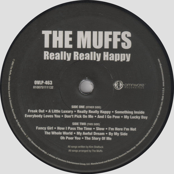 THE MUFFS／Really Really Happy　【洋楽LP】 THE MUFFS／Really Really Happy 【洋楽LP】 The Muffs – Really