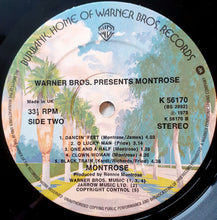 Load image into Gallery viewer, Montrose (2) : Warner Bros. Presents Montrose! (LP, Album)
