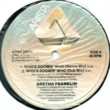 Load image into Gallery viewer, Aretha Franklin : Who's Zoomin' Who (The U.S. Re-Mixes) (12", EP)

