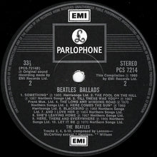 Load image into Gallery viewer, The Beatles : The Beatles Ballads (20 Original Tracks) (LP, Comp)
