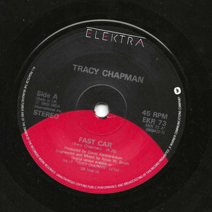 Tracy Chapman : Fast Car (7", Single)