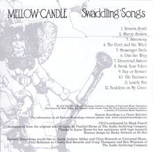 Load image into Gallery viewer, Mellow Candle : Swaddling Songs (CD, Album, RE, RM, RP)
