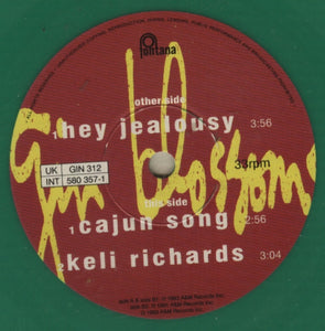 Gin Blossoms : Hey Jealousy (7", Shape, Single, Ltd, Gre)