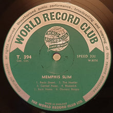 Load image into Gallery viewer, Memphis Slim : Memphis Slim (LP, Album, Mono, Club)
