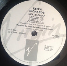 Load image into Gallery viewer, Keith Richards : Talk Is Cheap (LP, Album)

