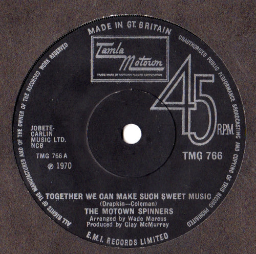 The Motown Spinners* : Together We Can Make Such Sweet Music  (7