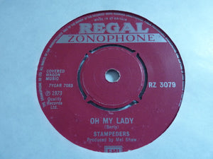 Stampeders* : Oh My Lady (7", Single)