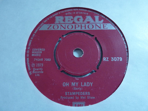 Stampeders* : Oh My Lady (7