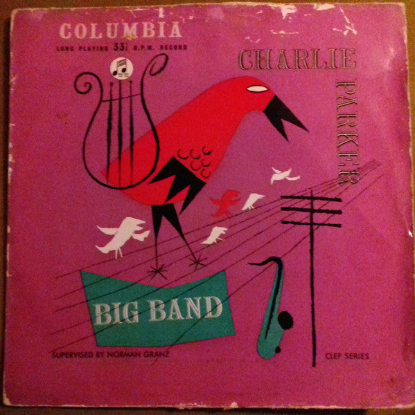 Charlie Parker Big Band : Charlie Parker Big Band (LP, Album, Mono)