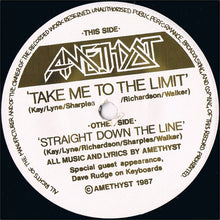 Load image into Gallery viewer, Amethyst (13) : Take Me To The Limit (7&quot;, Single)

