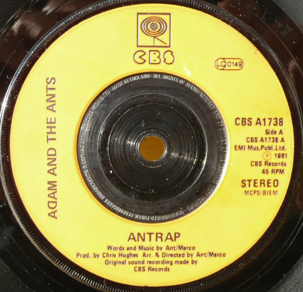 Buy Adam And The Ants : Ant Rap (7