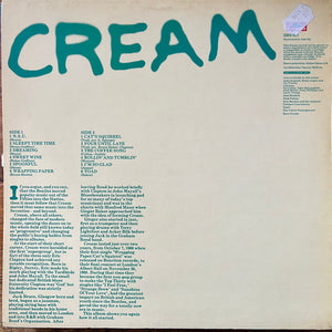 Cream (2) : Cream (LP, Album, RE)