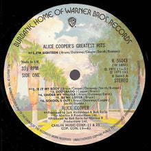 Load image into Gallery viewer, Alice Cooper : Alice Cooper's Greatest Hits (LP, Comp)
